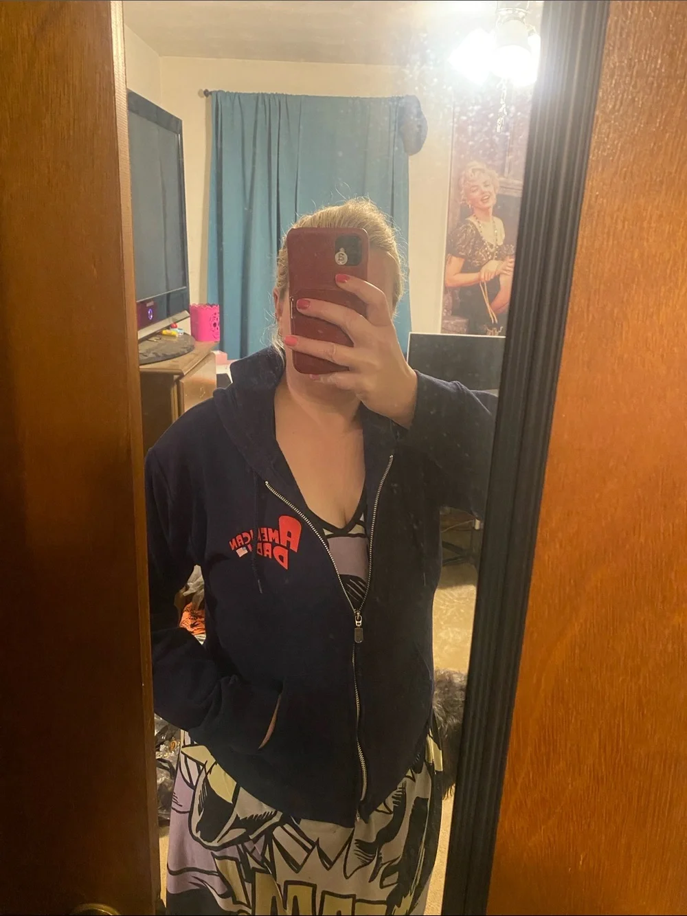 AMERICAN DAD CHARACTER- ZIP UP HOODIE JACKET - Picture 12 of 15
